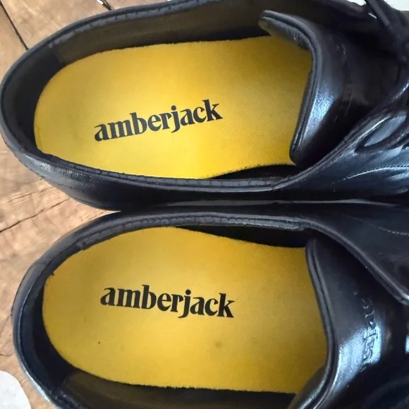 Amberjack The Original (Obsidian) - Classic Men's Dress Shoes - 11.5 / Wide